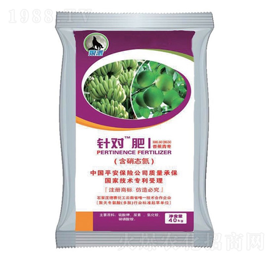 香蕉青棗針對(duì)肥15-0-20-狼派