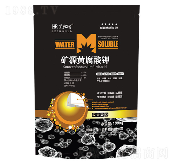 礦源黃腐酸鉀-黑地潤(rùn)-耘葆生態(tài)
