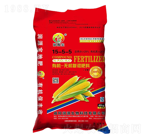 有機(jī)無(wú)機(jī)復(fù)混肥料15-5-5-潤(rùn)源寶-潤(rùn)源生物