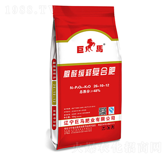 脲醛緩釋復合肥料26-10-12-巨馬肥業(yè)