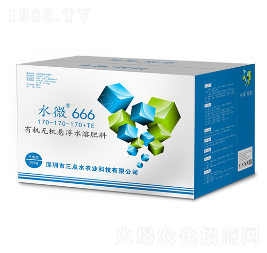 平衡有機無機懸浮水溶肥170-170-170+TE-水微666-水微生物