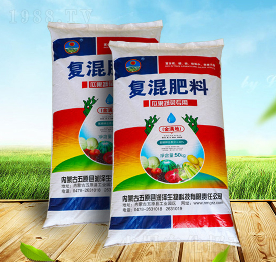 瓜果蔬菜專(zhuān)用復(fù)混肥料14-22-12-潤(rùn)澤源生物