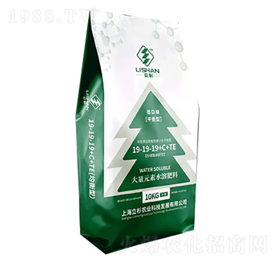 平衡型大量元素水溶肥19-19-19+C+TE-立杉農(nóng)業(yè)