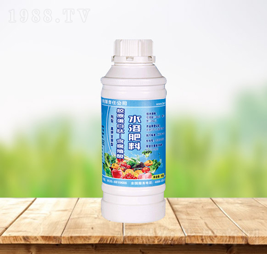 膠原蛋白肽含腐殖酸水溶肥（小葉病專用）-龍普生物