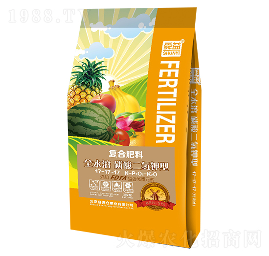 磷酸二氫鉀型復合肥料17-17-17-舜益-喜滿倉