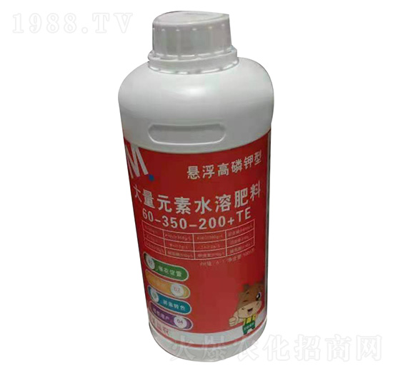 懸浮高磷鉀型大量元素水溶肥料60-350-200+TE-美科生物