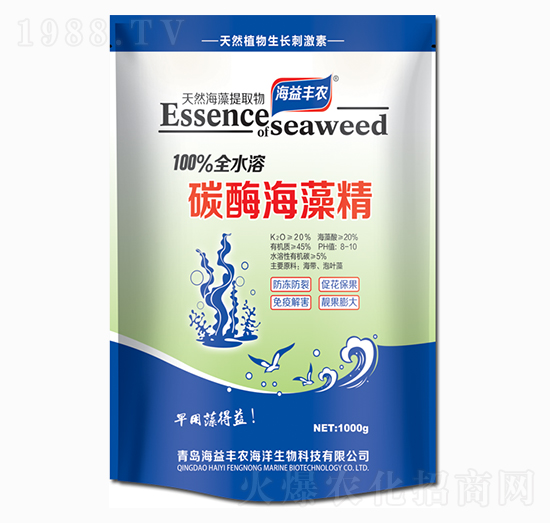 碳酶海藻精水溶肥（袋裝）-海益豐農(nóng)