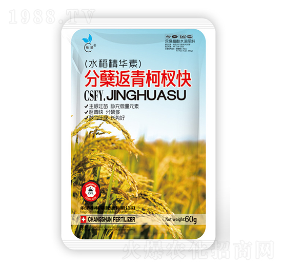 水稻分蘗返青柯杈快-暢瞬