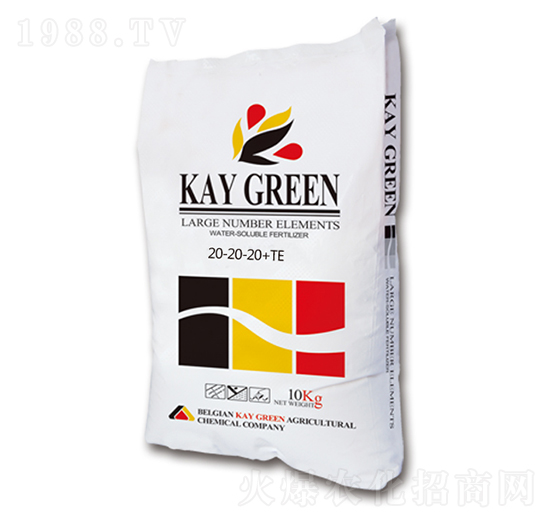 大量元素水溶肥20-20-20+TE-綠凱-康普利爾