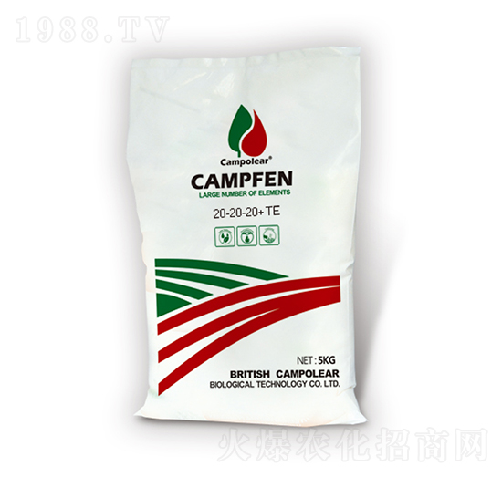 全水溶性肥料20-20-20+TE-康普利爾