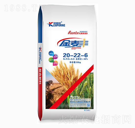 復(fù)合肥料20-22-6-科普諾-潤土