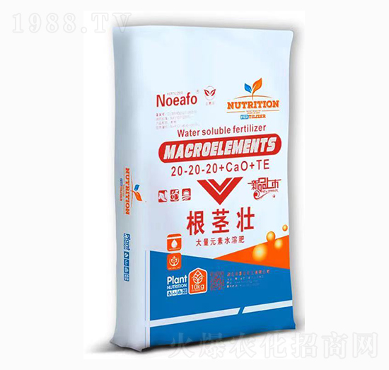 大量元素水溶肥20-20-20+CaO+TE-根莖壯-農(nóng)易豐