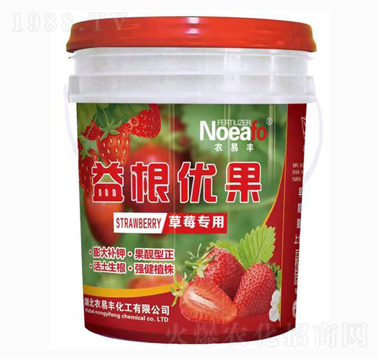 草莓專用肥-益根優(yōu)果-農(nóng)易豐