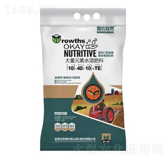 5kg大量元素水溶肥10-40-10+TE-金吉達(dá)