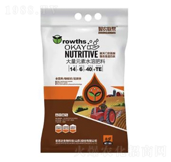 大量元素水溶肥14-6-40+TE-金吉達(dá)