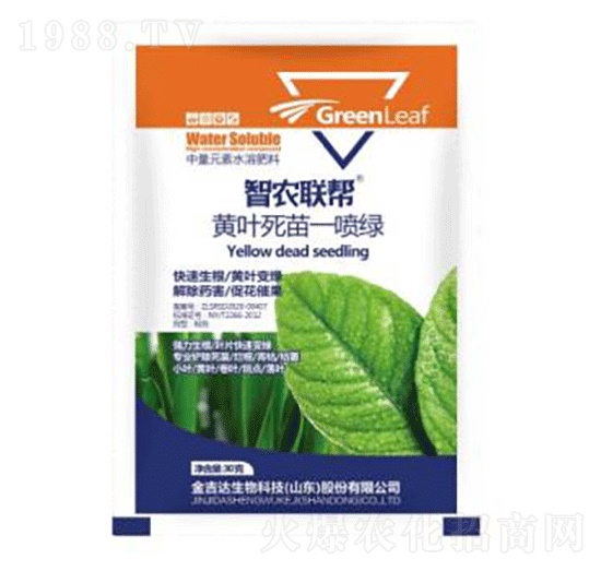 黃葉死苗一噴綠-金吉達(dá)