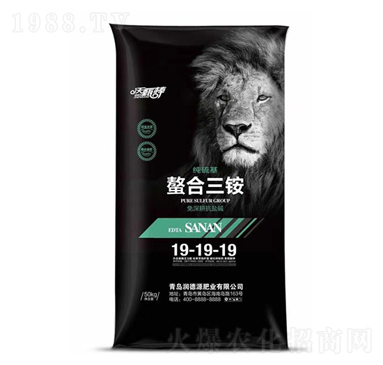純硫基螯合三銨19-19-19-沃甄棒-潤德源肥業(yè)