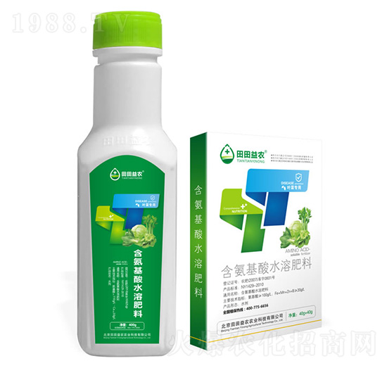 葉菜專用含氨基酸水溶肥料-田田益農