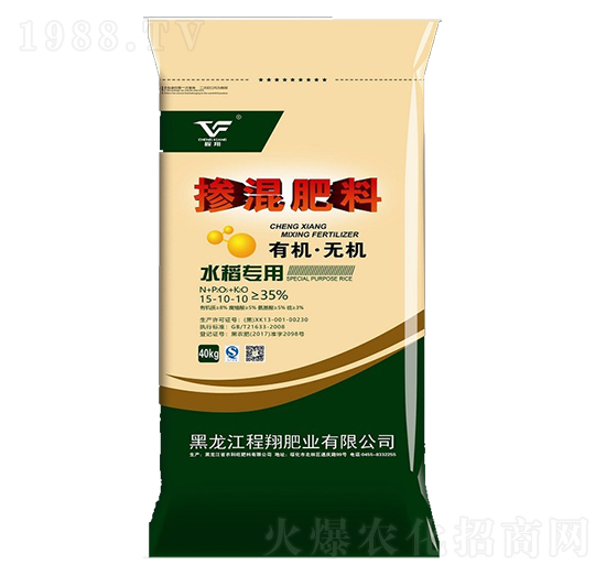 水稻專(zhuān)用摻混肥料15-10-10-程翔肥業(yè)