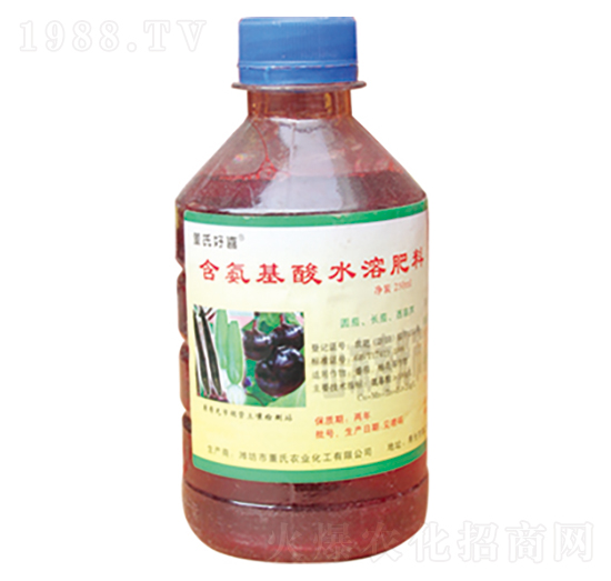 茄類(lèi)專(zhuān)用含氨基酸水溶肥料-董氏好喜-曉蘭生物