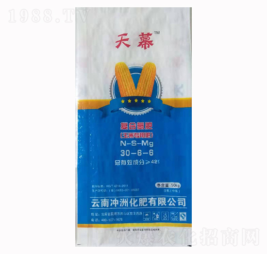 50kg復合氮肥30-6-6-天幕-長河