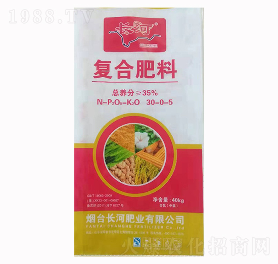 40kg復(fù)合肥料30-0-5-長(zhǎng)河
