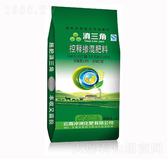 控釋摻混肥料28-7-7-滇三角-長(zhǎng)河