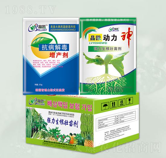抗病毒解毒增產(chǎn)劑強(qiáng)力生根壯苗劑-晶園肥料