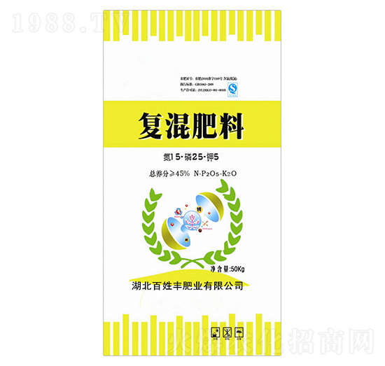 復混肥料15-25-5-百姓豐