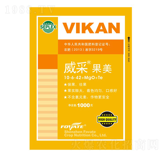 威采果美10-6-42+MgO+Te-富威特