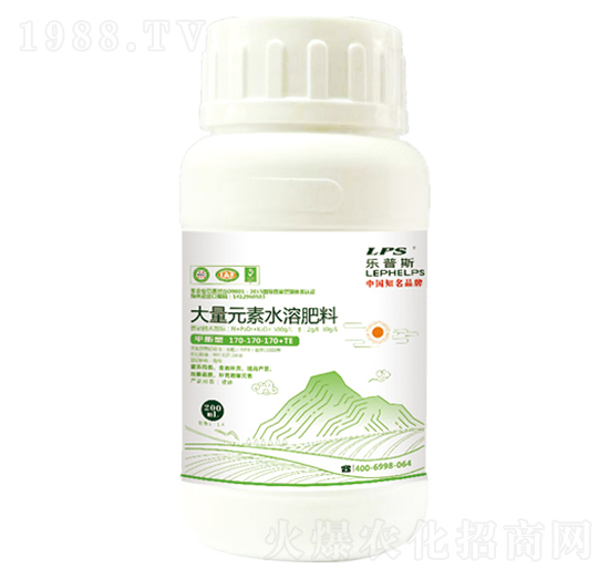 200ml平衡型大量元素水溶肥料170-170-170+TE-嘉樂(lè)農(nóng)業(yè)