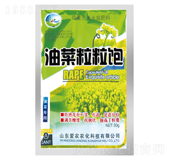 油菜粒粒飽-中根生物