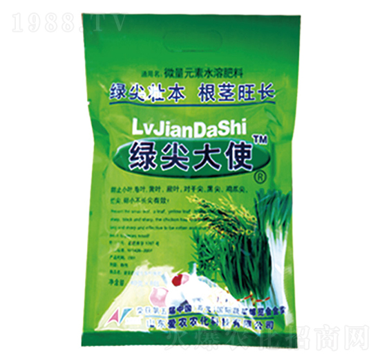 微量元素水溶肥-綠尖大使-中根生物