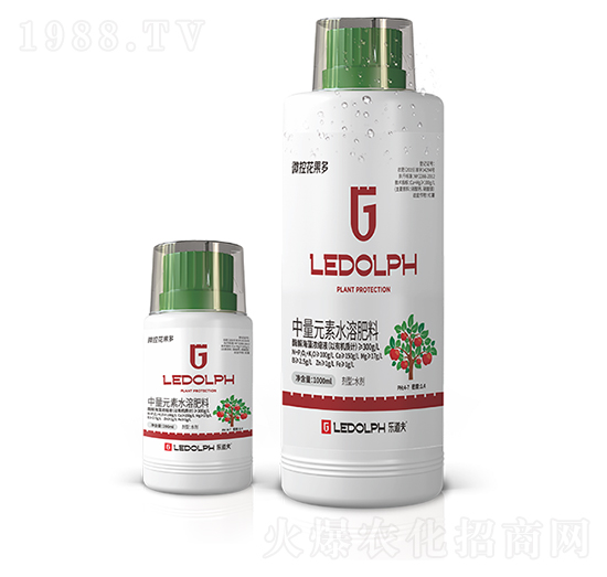 中量元素水溶肥料-微控花果多-樂道夫