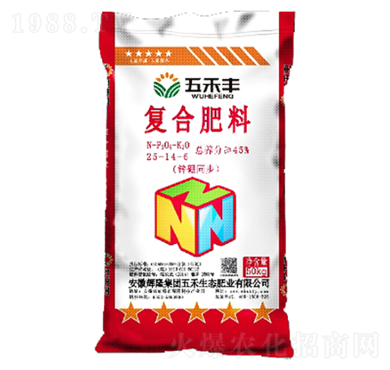 復(fù)合肥料（鋅硼同補(bǔ)）25-14-6-五禾豐-五禾生態(tài)