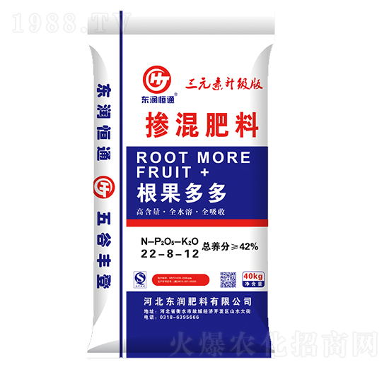 摻混肥料22-8-12-根果多多-東潤肥料