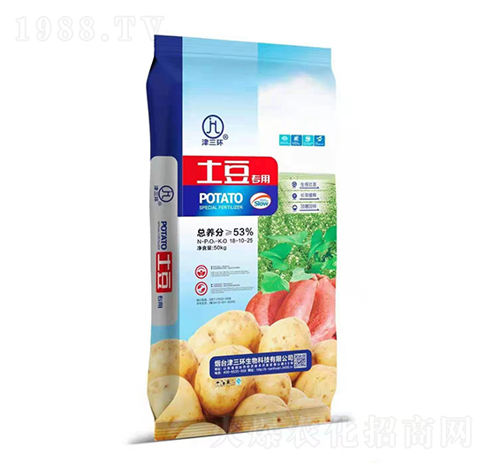 土豆專(zhuān)用復(fù)合肥料18-10-25-津三環(huán)