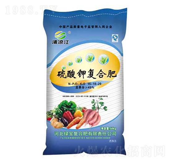 硫酸鉀復合肥15-10-20-威獅-中湖農(nóng)業(yè)