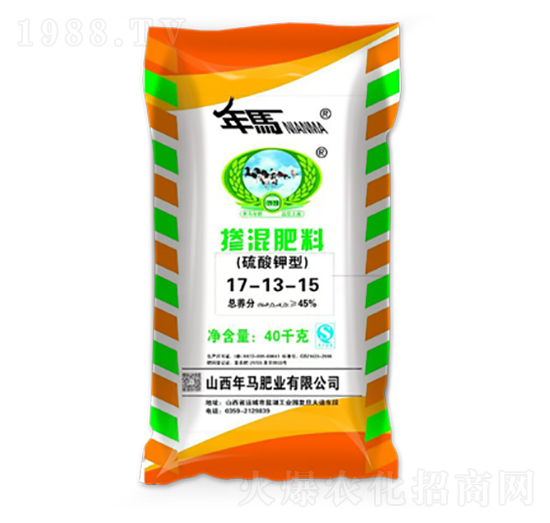 硫酸鉀型摻混肥17-13-15-年馬肥業(yè)