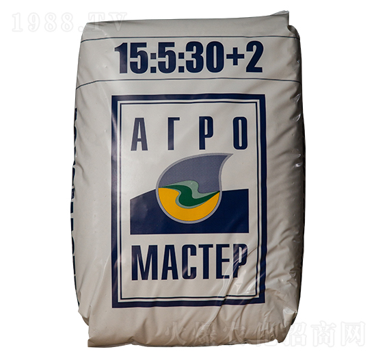 大量元素水溶肥料15-5-30+2-袋畝樂