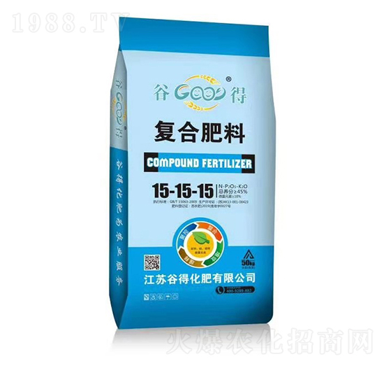 復(fù)合肥料15-15-15（藍(lán)袋）-谷得