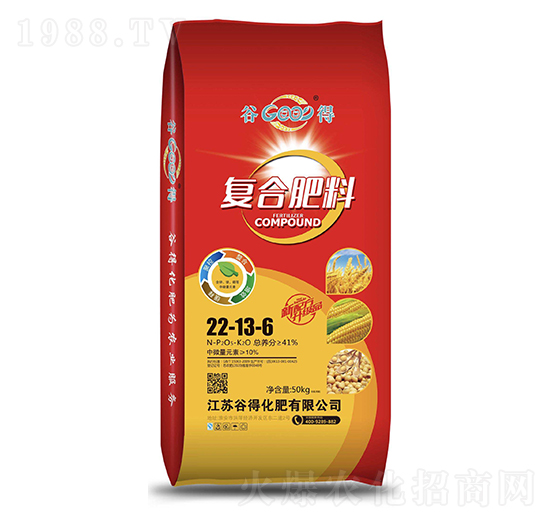 復合肥料22-13-6-谷得