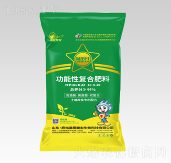 功能性復(fù)合肥料10-4-30-清原奧農(nóng)