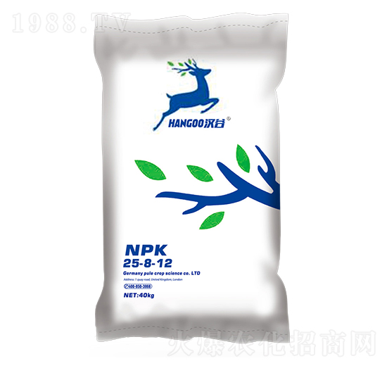 控釋肥料25-8-12-漢谷-普樂肥料