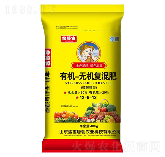 硫酸鉀型有機(jī)無(wú)機(jī)復(fù)混肥12-6-12-金蔓農(nóng)-盛世唐朝