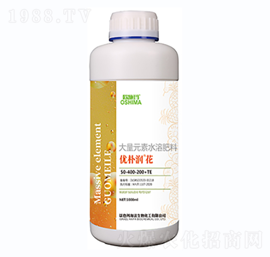 大量元素水溶肥50-400-200+TE-優(yōu)樸潤(rùn)花-一撒寶來