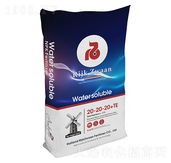 大量元素水溶肥料20-20-20+TE-瑞克斯旺