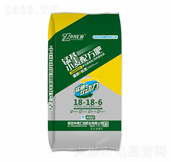錳基小麥配方肥18-18-6-中堯匯潤(rùn)