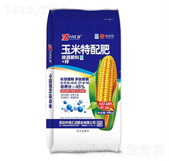 玉米特配肥27-8-10-中堯匯潤(rùn)