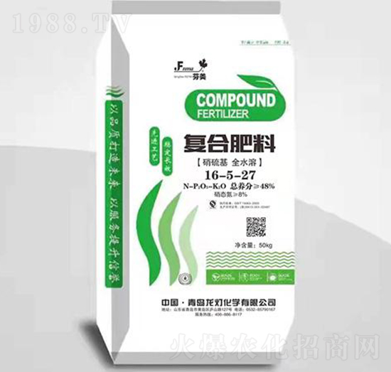 復合肥料16-5-27-龍燈